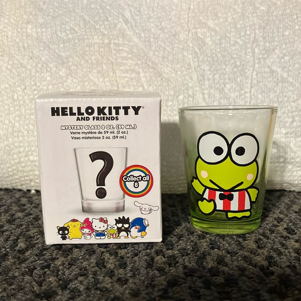 Hello Kitty And Friends Blind Box Mini Glass - Keroppi